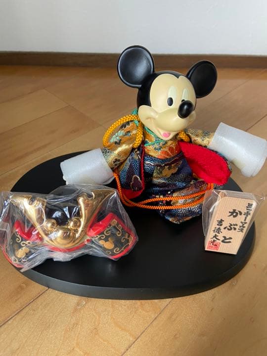 ミッキー 五月人形 兜飾りこどもの日 ひな人形 吉徳大光 インテリア雑貨