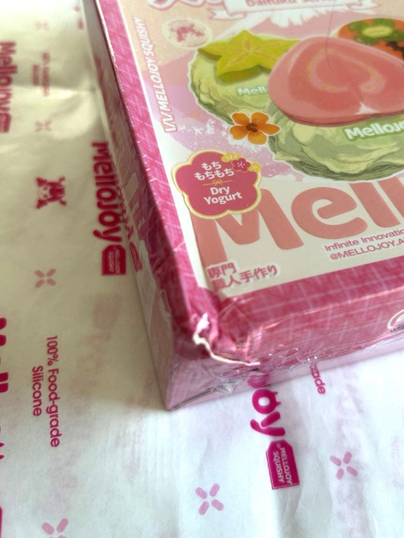 Mellojoy クリームまみれ大福 新パケ 未開封 シュリンク付 箱潰れあり