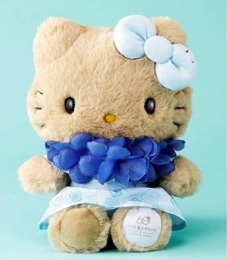 エクシブ カハラホテル 日焼けキティ ゴールドドレスキティ ぬいぐるみ