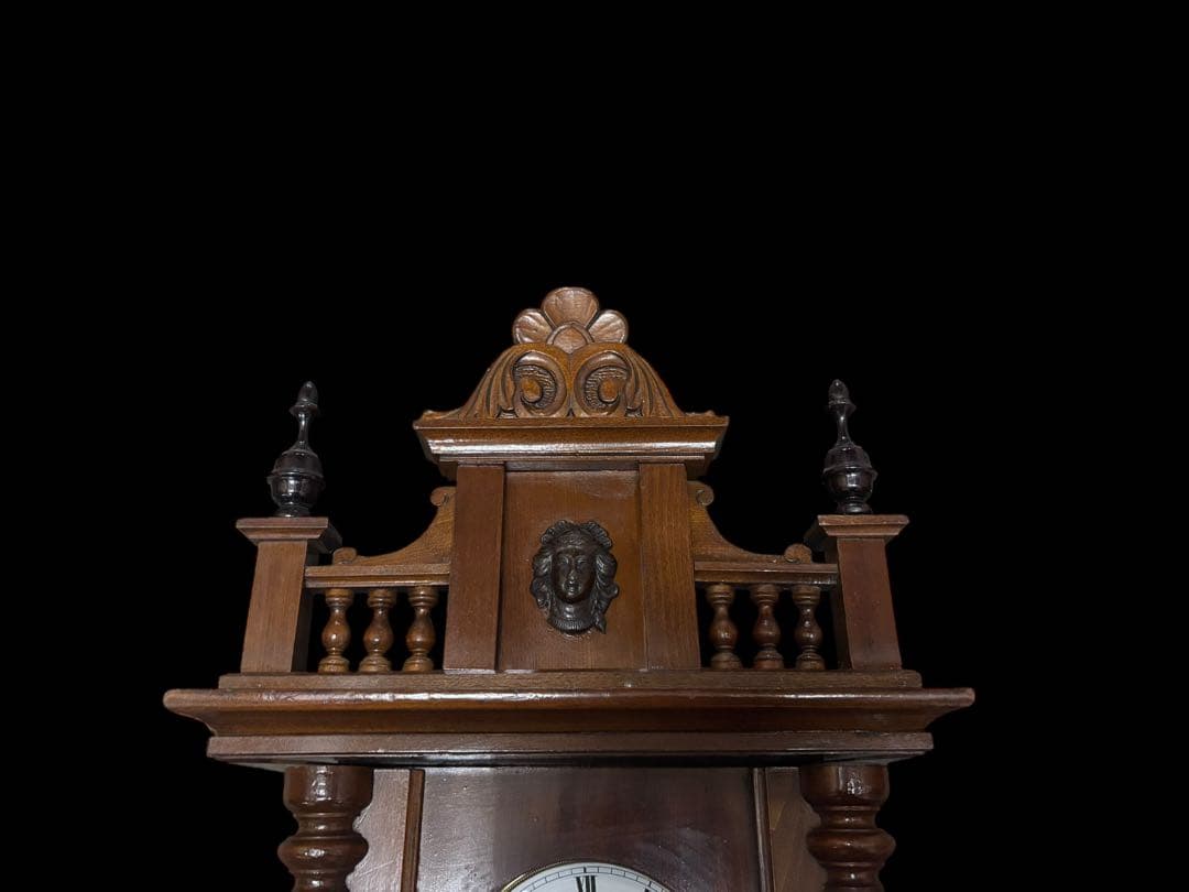 精工舎　ベルリン　柱時計　古時計　振り子　ゼンマイ　ボンボン