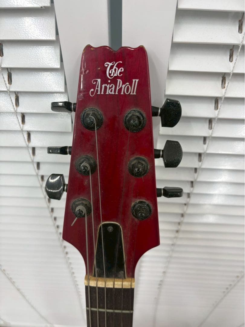 Aria Pro II PE-R エレキギター レッド ヴィンテージ