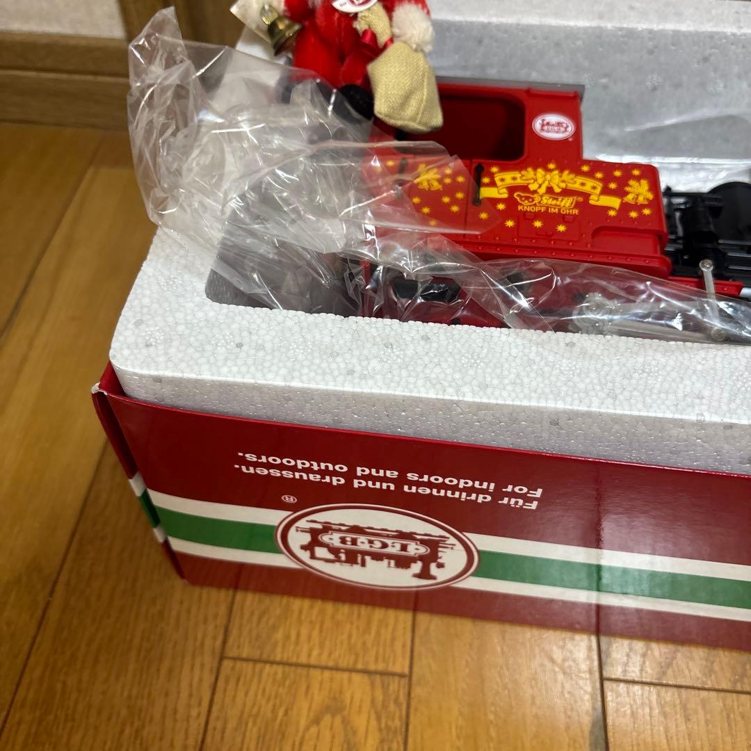 L.G.B 機関車 シュタイフ サンタ テディベア レア 希少 クリスマス