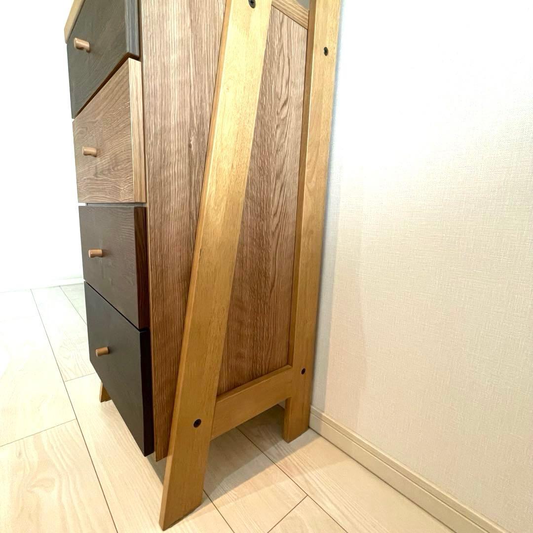 【送料込み‼︎】ニトリ　チェストラック　Nランダム40 飾り棚　ブラウン　おしゃれ