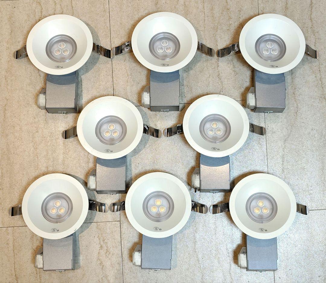 オーデリック LEDダウンライト OD261338 8個セット 中古