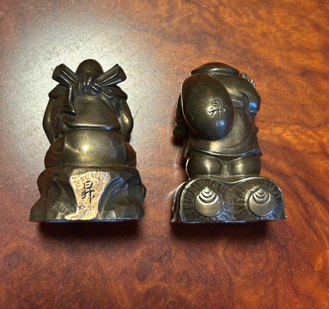 銀　900 置物 二つセット