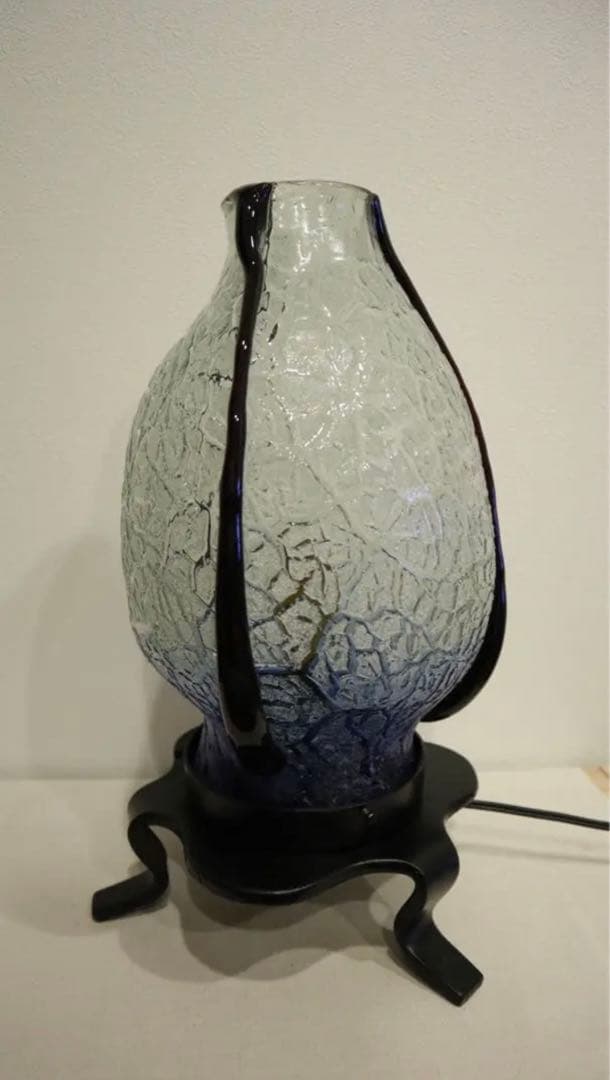 《超貴重》稲嶺盛吉　琉球ガラス　フロアライト