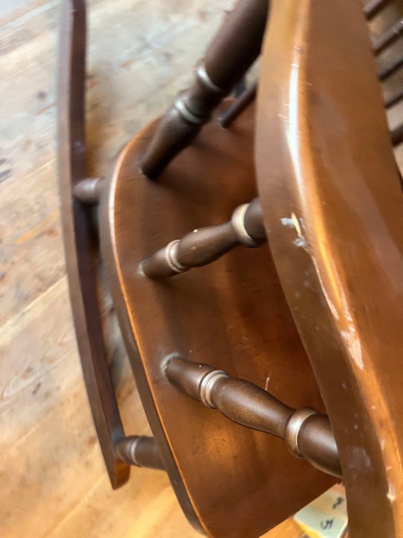 ロッキングチェア アンティーク ビンテージ 昭和レトロ 当時物