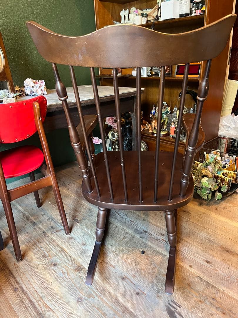 ロッキングチェア アンティーク ビンテージ 昭和レトロ 当時物