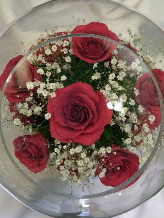 プリザーブドフラワー　バラ　11本　レンデフロール