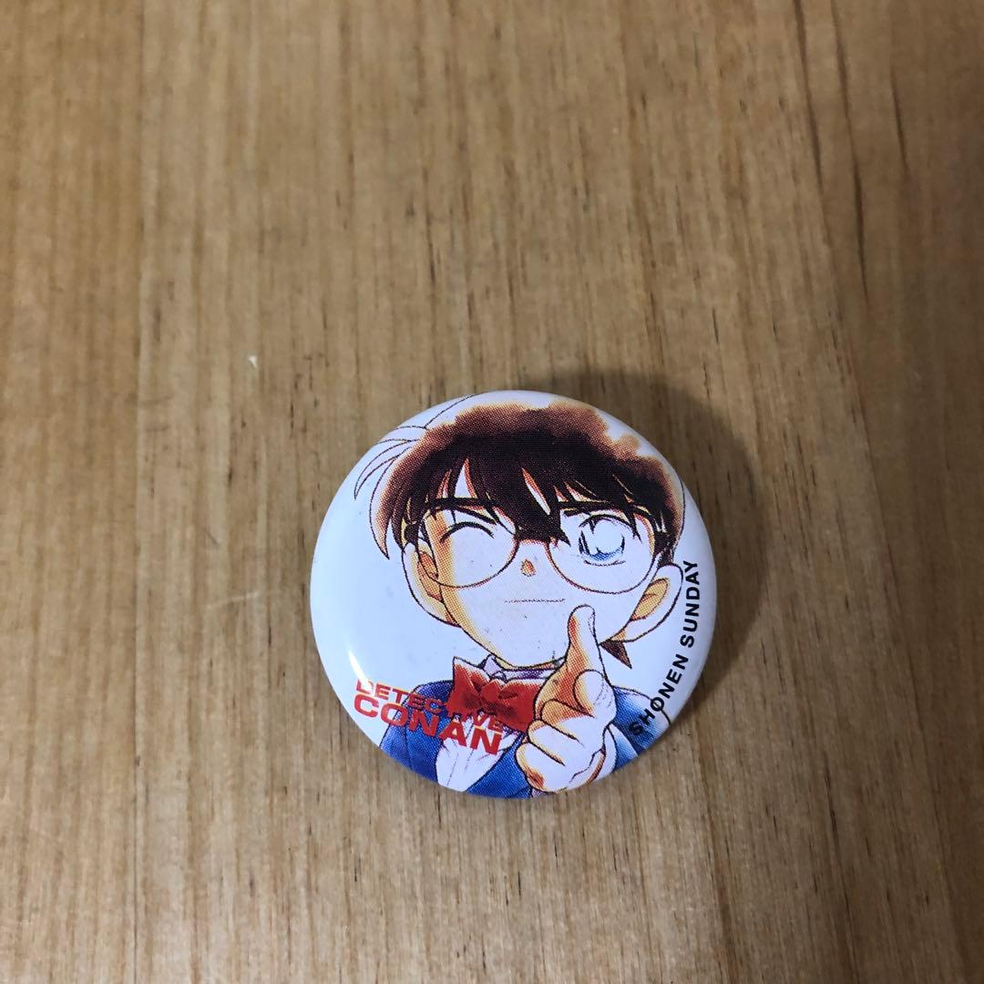 超レア☆名探偵コナン 非売品 缶バッジ 5点セット 少年探偵団 灰原哀