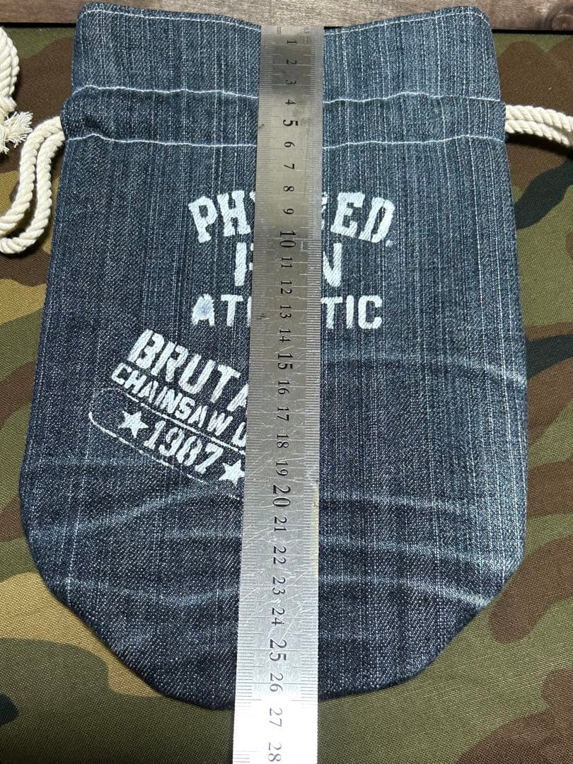 訳あり！リメイクデニム巾着セット！No.793