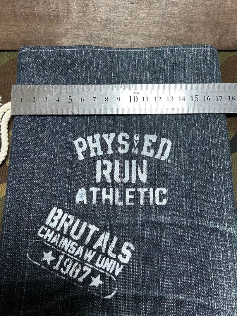 訳あり！リメイクデニム巾着セット！No.793