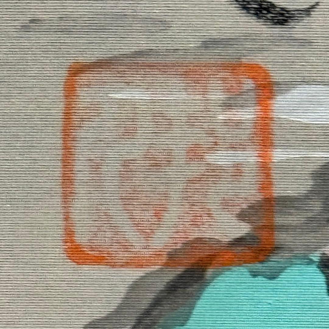 K85 山田邦人 「武者図」 掛軸 日本画 絹本 共箱 - メルカリ