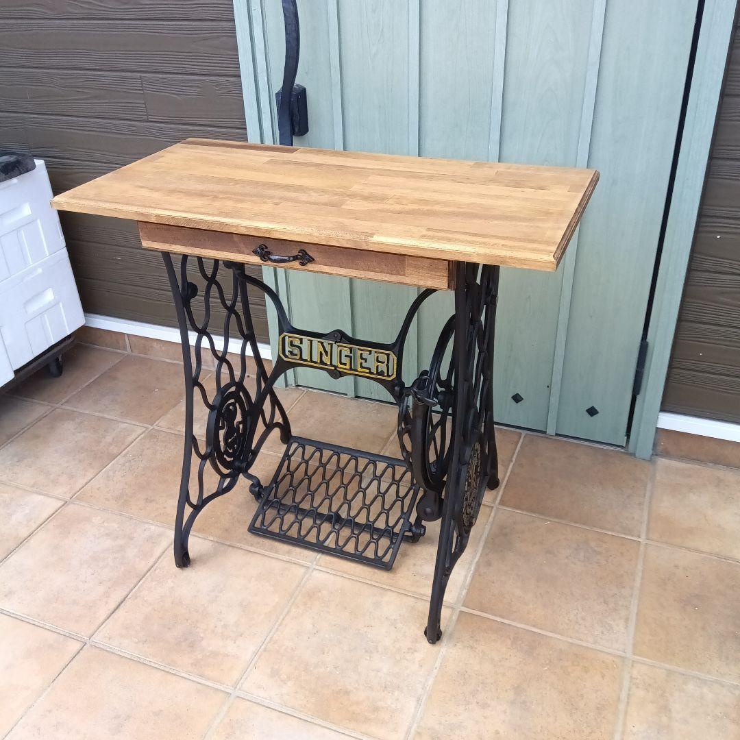 このはな足踏みミシンテーブル　SINGER