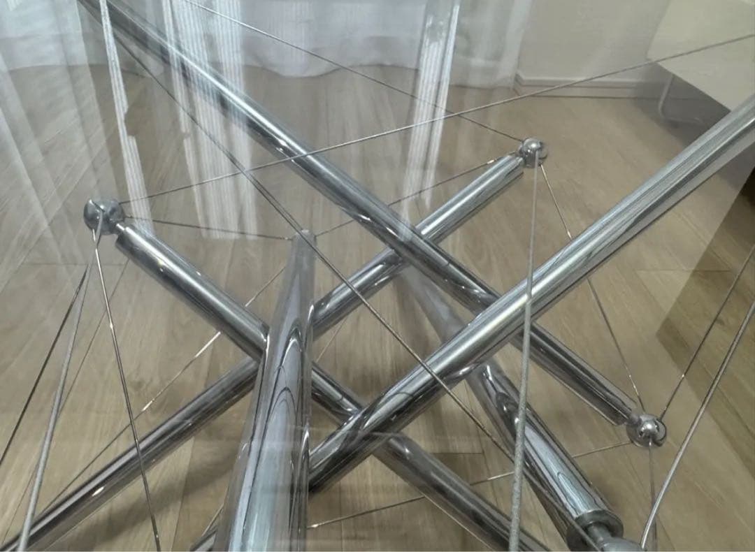 Cassina カッシーナ 713 ガラステーブル ローテーブル