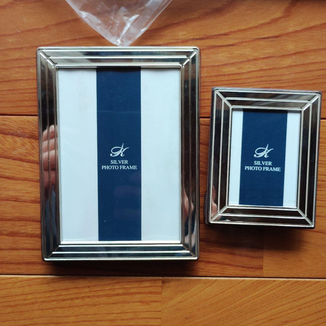 純銀製フォトフレーム　銀製　貨幣　　メダル　発行記念　公式記念　銀盃
