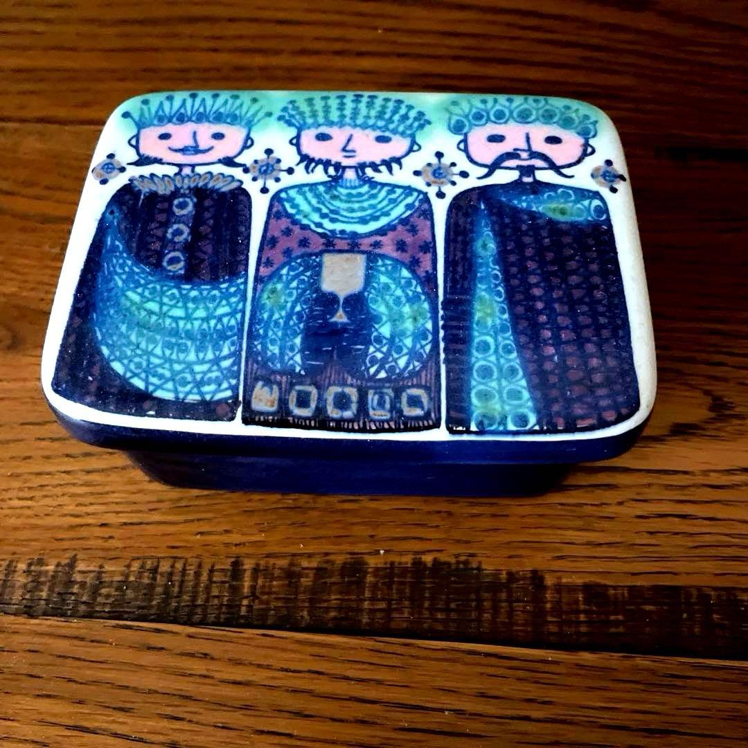 ロイヤルコペンハーゲン テネラ Tenera 3人の王様 バター ケース