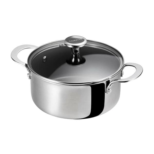 CORELLE DuraNano 20cm 鍋 蓋付き