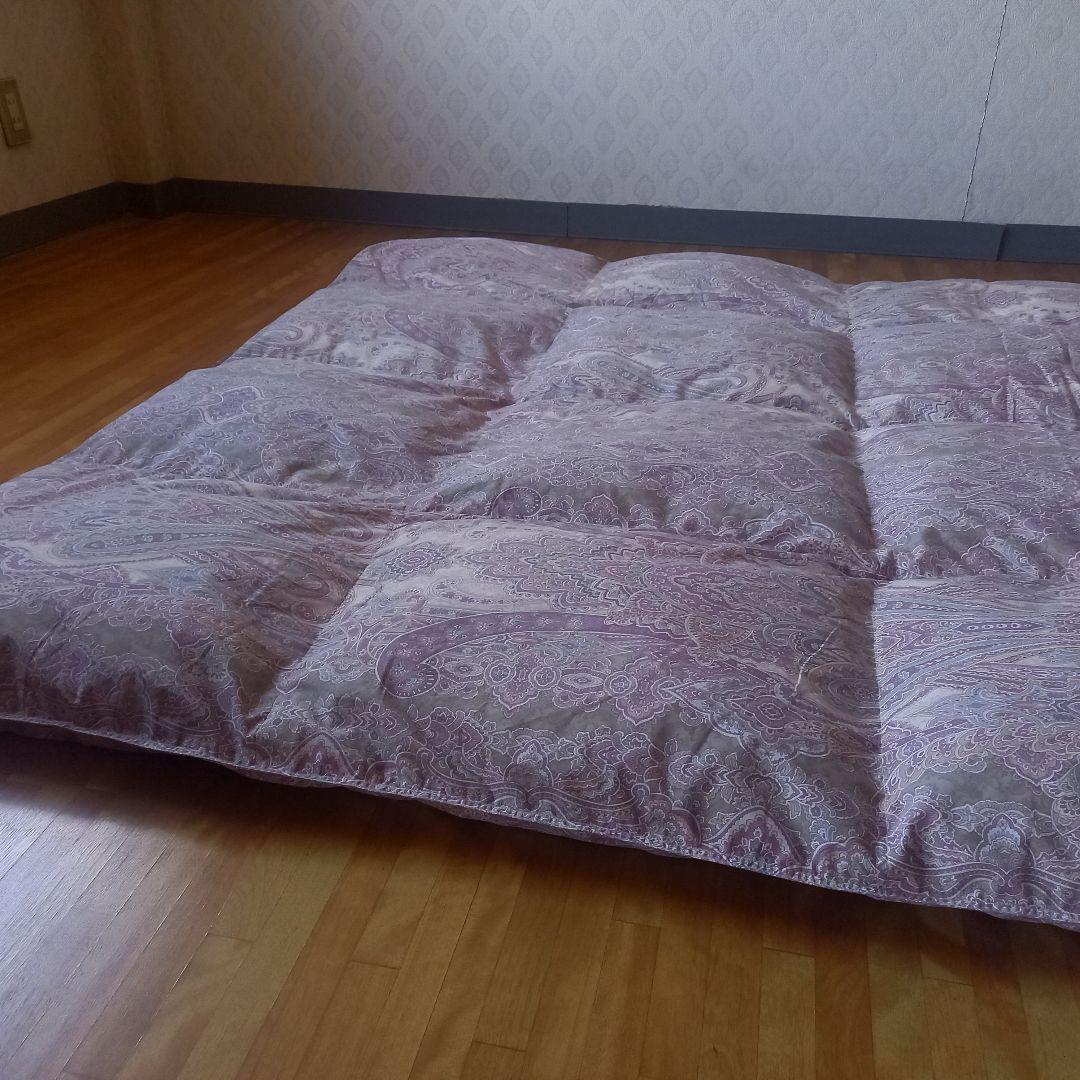 羽毛布団 増量 SDGS リフレッシュ羽毛 高密度生地 清潔 安心 日本製①