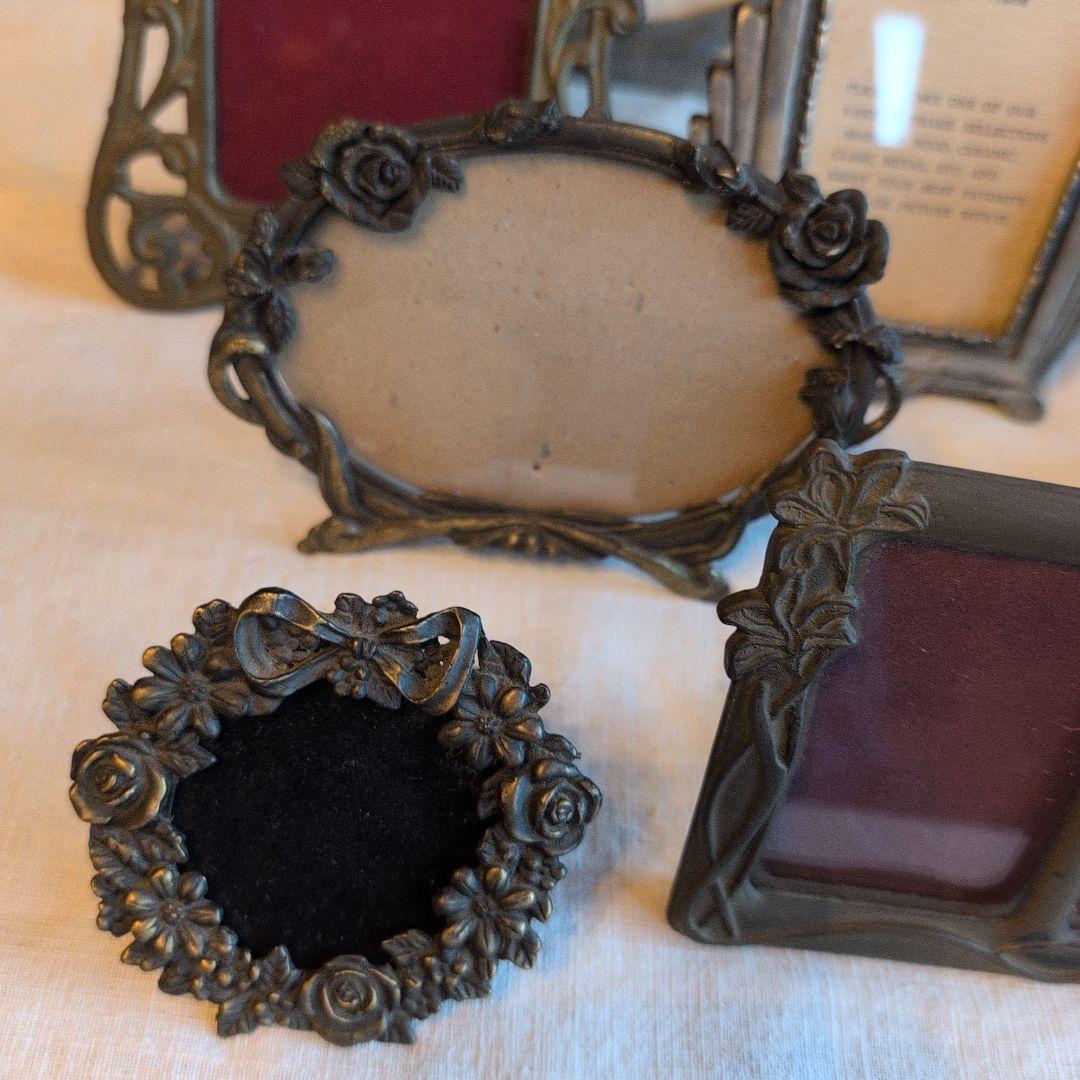 アンティーク フォトフレームセット 12個