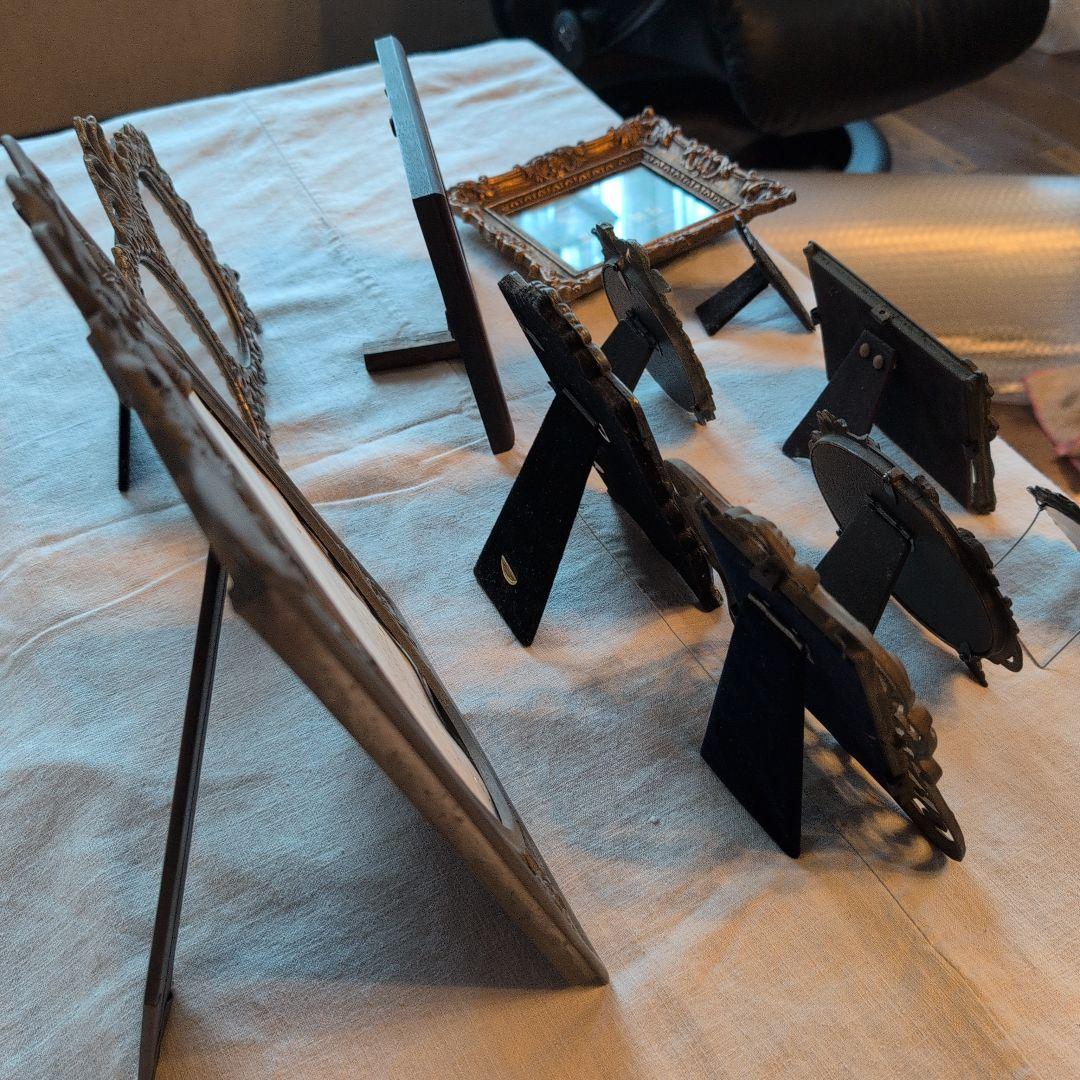 アンティーク フォトフレームセット 12個