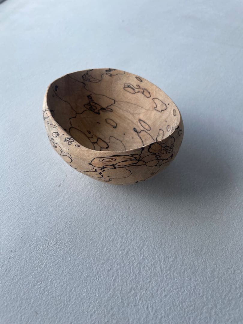 吉川和人 木のボウル 栃の木 スポルテッド