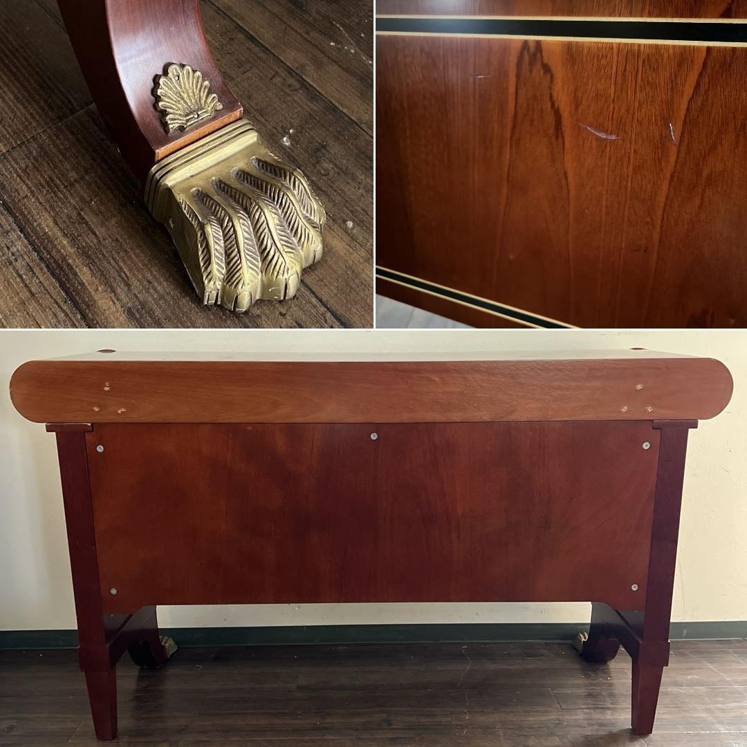 k062r123 ネオクラシカル エレガントなコンソールデスク アンピール様式