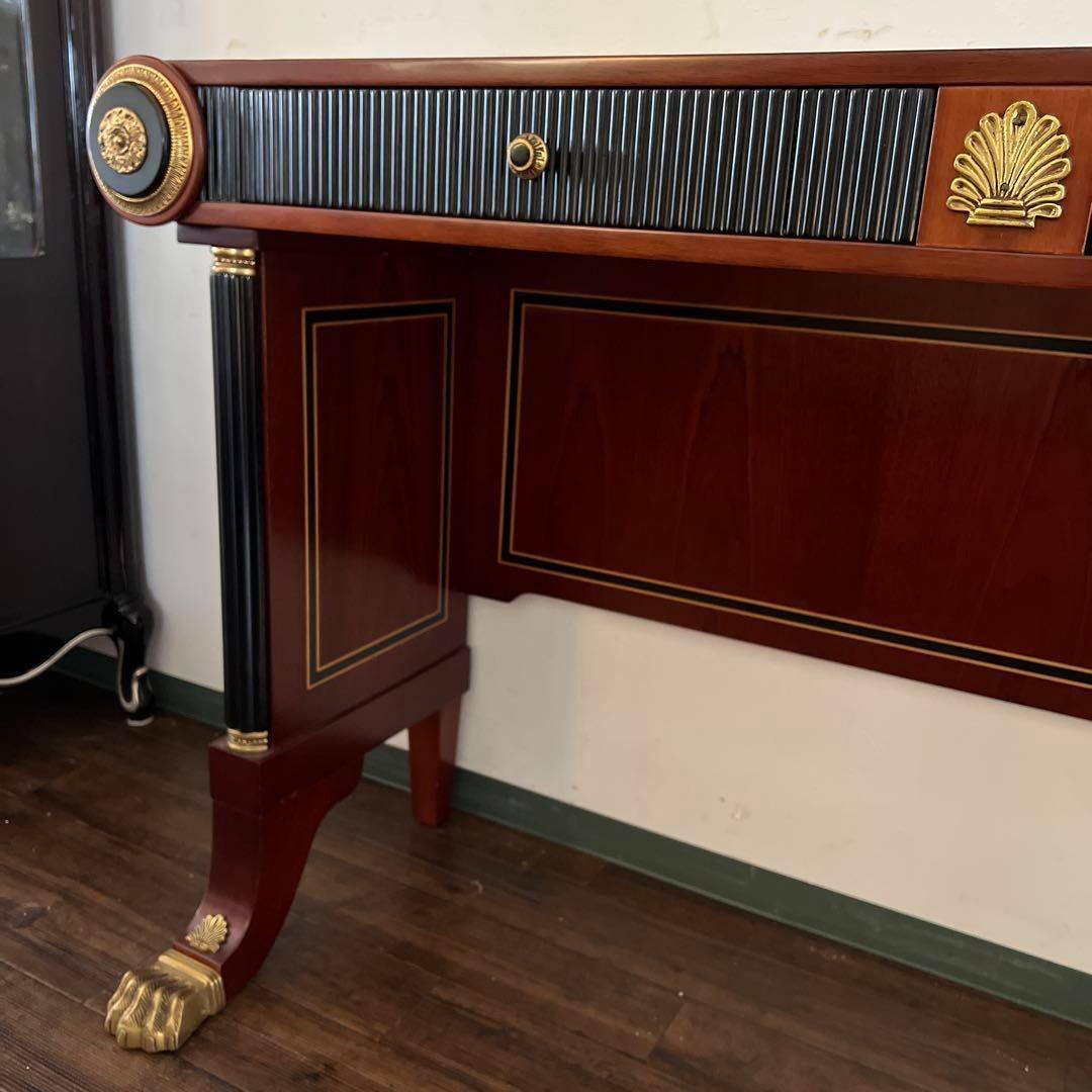 k062r123 ネオクラシカル エレガントなコンソールデスク アンピール様式