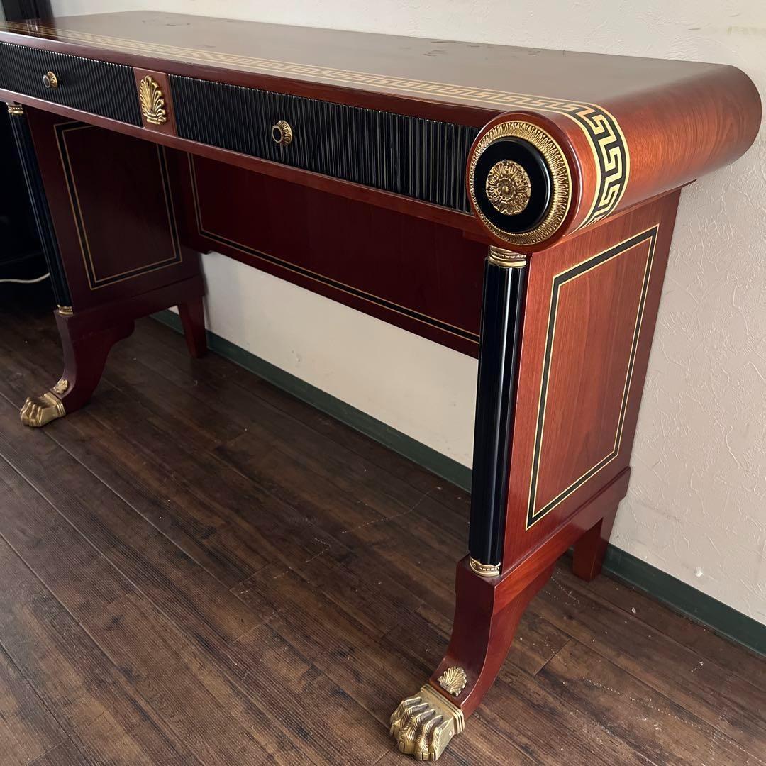 k062r123 ネオクラシカル エレガントなコンソールデスク アンピール様式