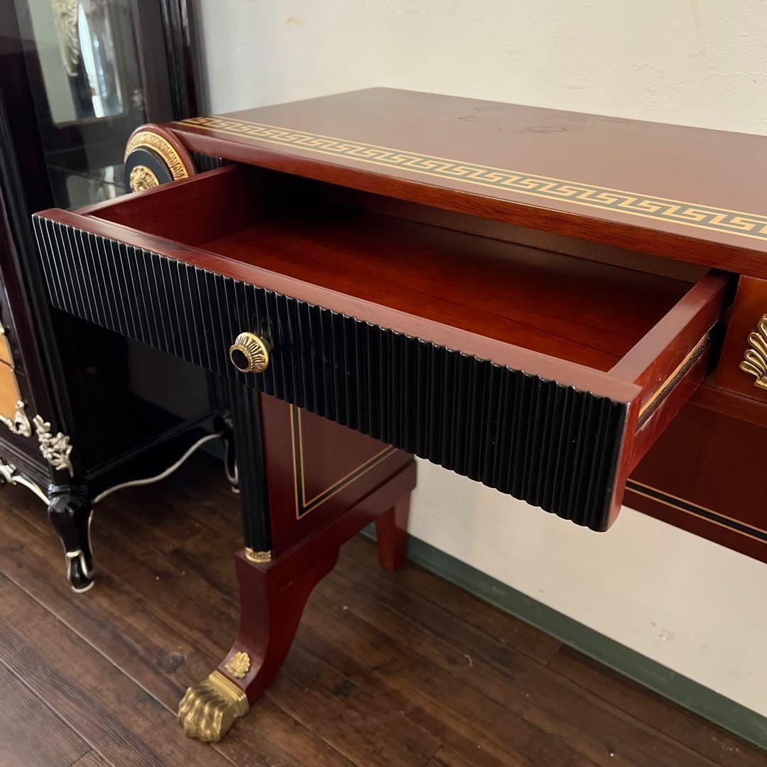 k062r123 ネオクラシカル エレガントなコンソールデスク アンピール様式