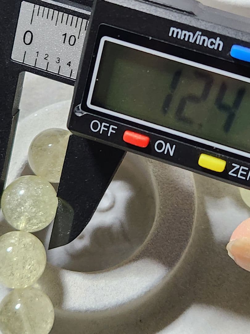 天然石ブレスレット　リビアングラス