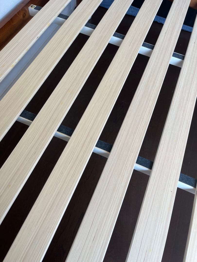 《Pan.psychic》ダブルベッド3段階高さ調節 〔11719164〕