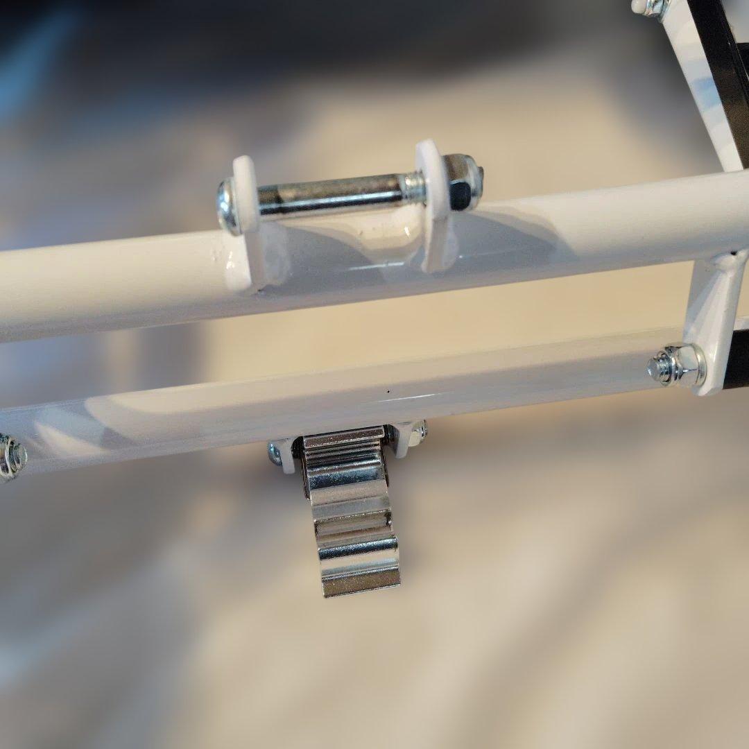 チェック柄 折りたたみ介助用車椅子