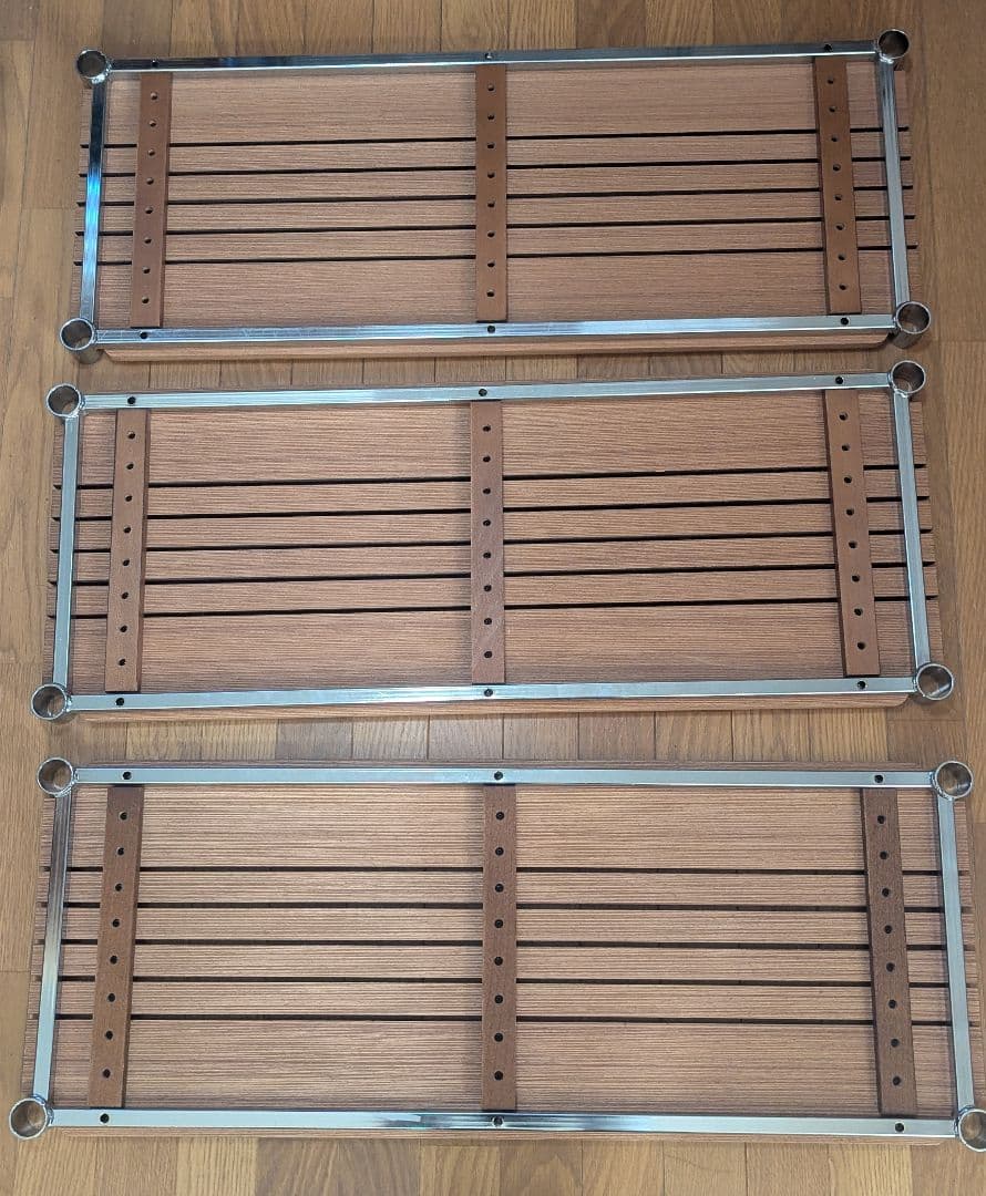  ERECTA ブランチシェルフ　90×35　ホームエレクター　３枚