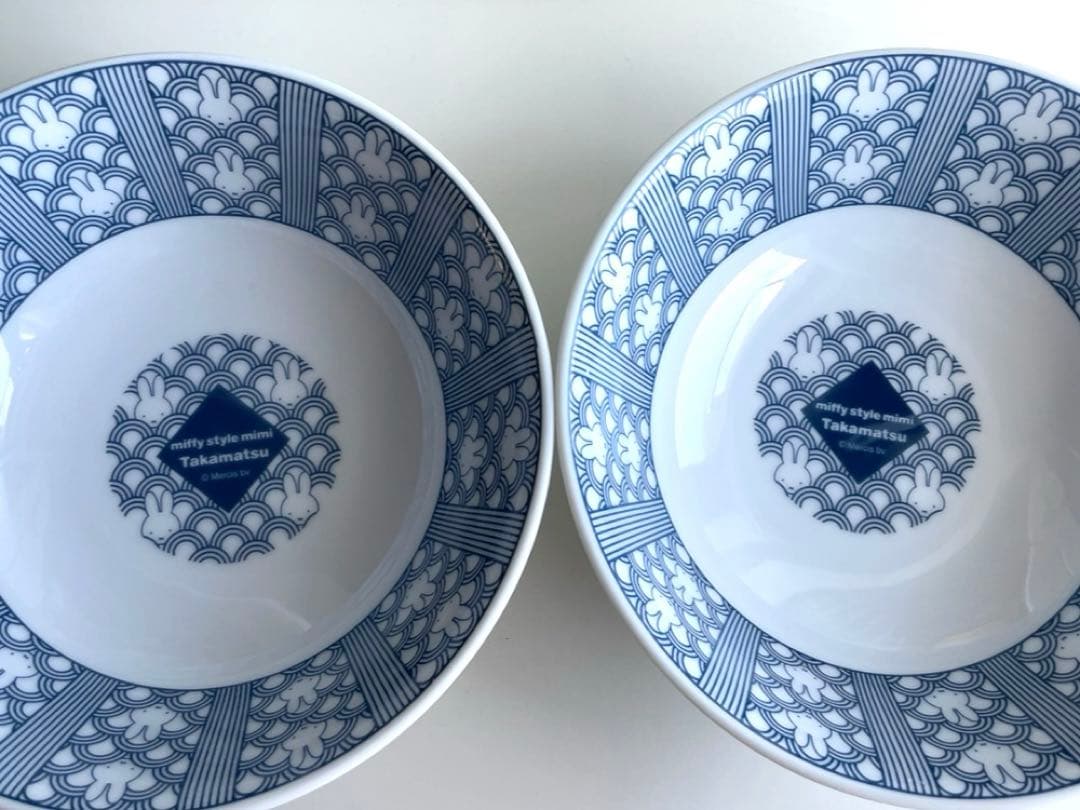 ミッフィースタイル 高松限定 どんぶり2枚セット