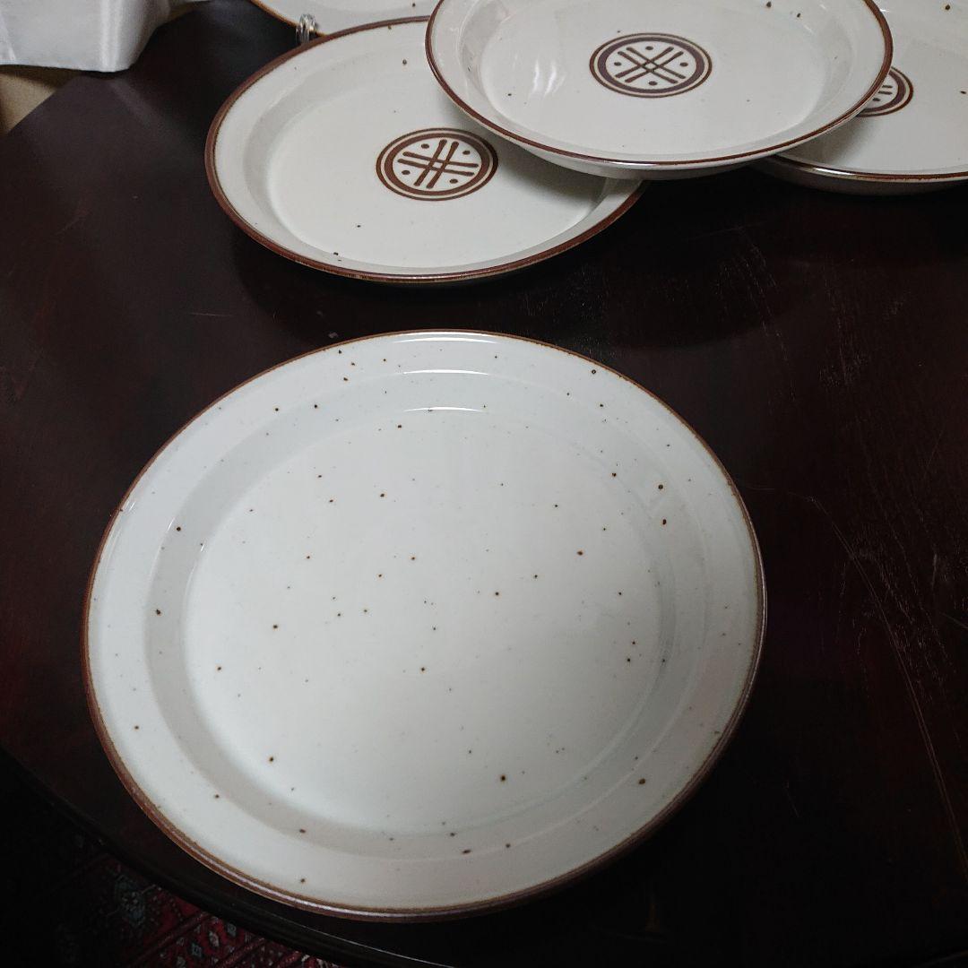 ダンスク DANSK ブラウンミスト 25.5cm ディナープレート 4枚組