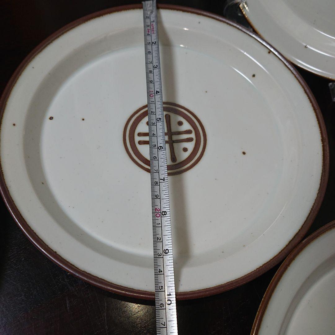 ダンスク DANSK ブラウンミスト 25.5cm ディナープレート 4枚組