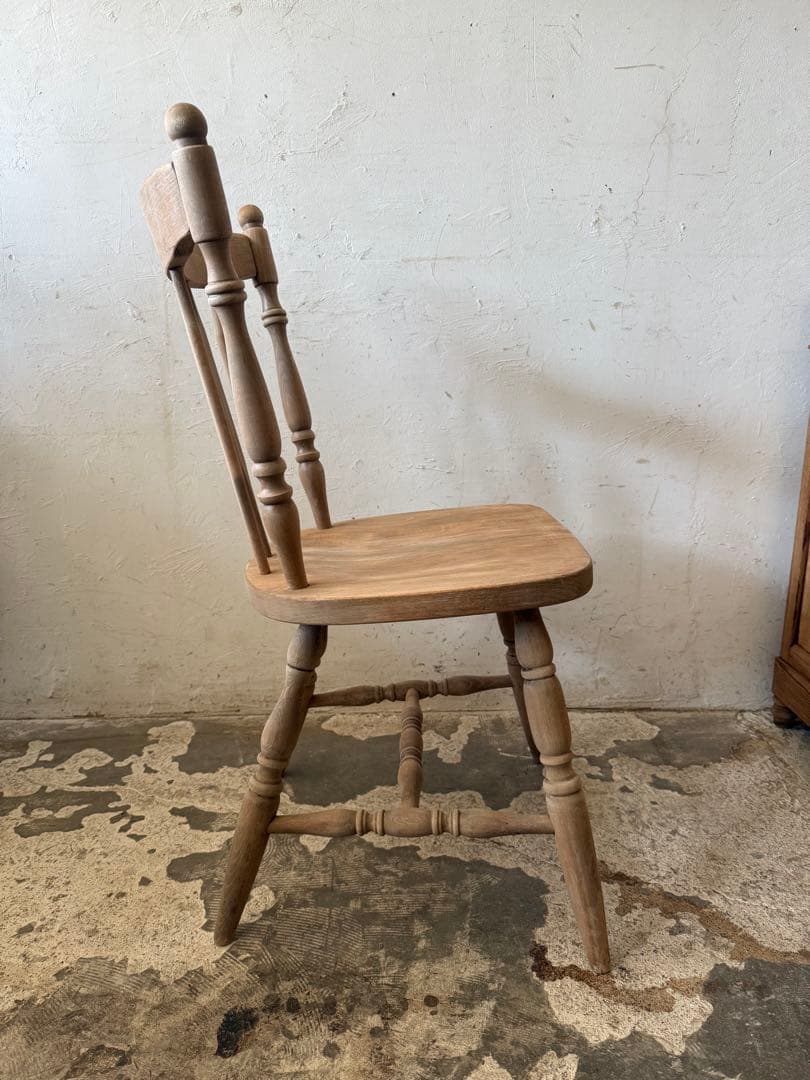 ビンテージ ダイニングチェア　カフェチェア 剥離 no4