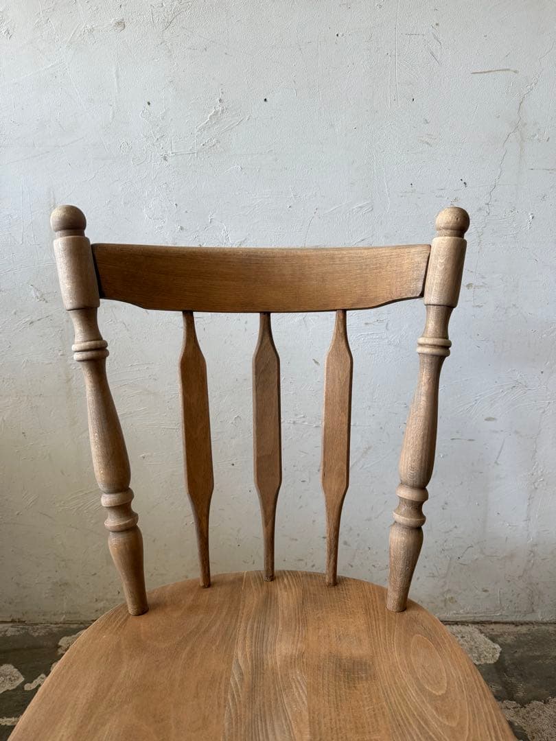 ビンテージ ダイニングチェア　カフェチェア 剥離 no4