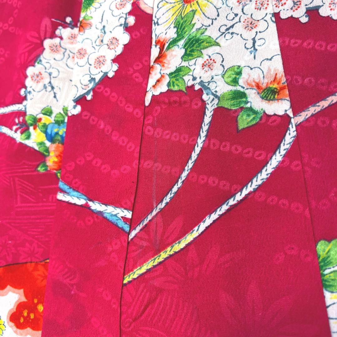 子供着物　四つ身　アンティーク