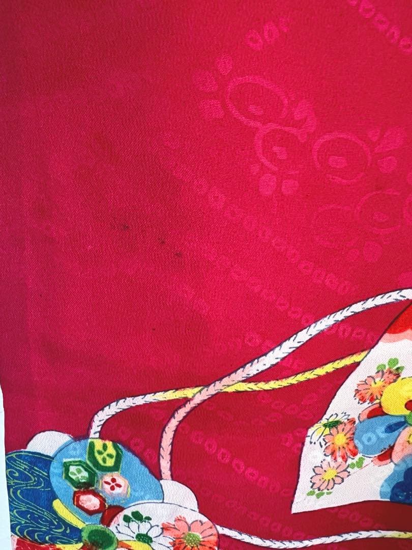 子供着物　四つ身　アンティーク
