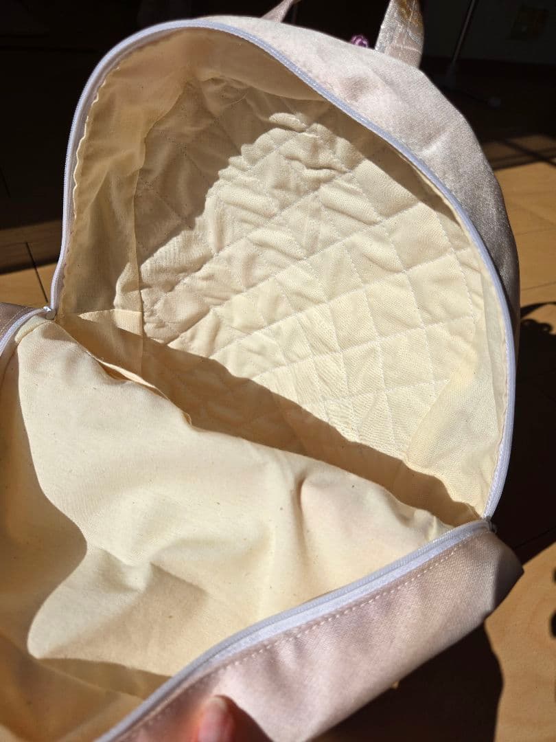 花柄刺繍バックパック