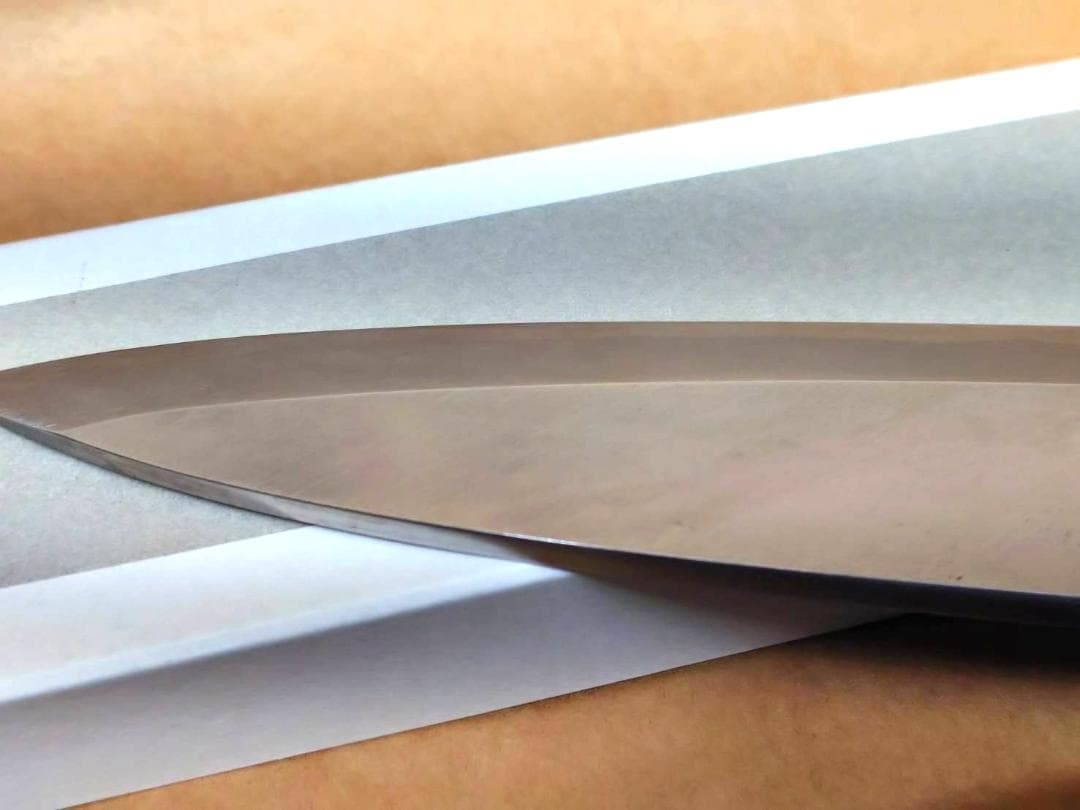 正本 本霞・玉白鋼 相出刃庖丁 195mm KS2419