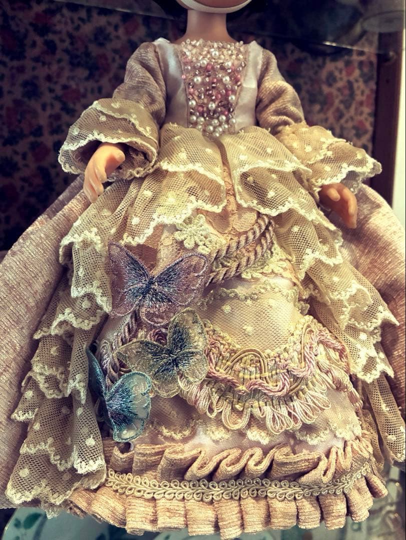 sospring05 19世紀アンティーク　パオラレイナ服 パオラドール服