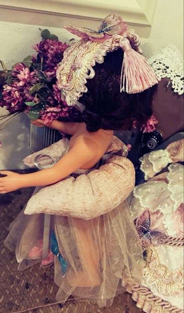 sospring05 19世紀アンティーク　パオラレイナ服 パオラドール服