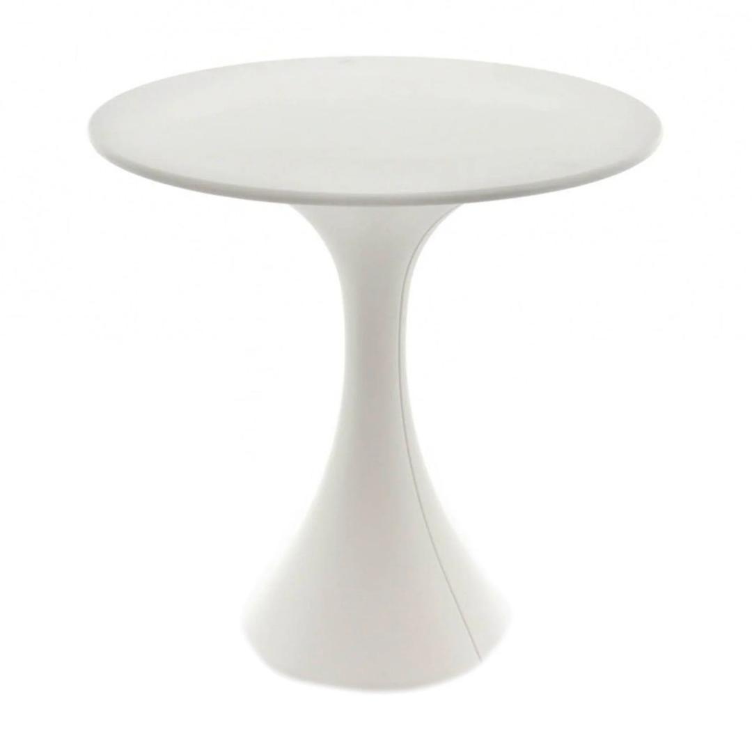 ドリアデ「KISSI KISSI」ホワイト ガーデンテーブル（屋内使用）