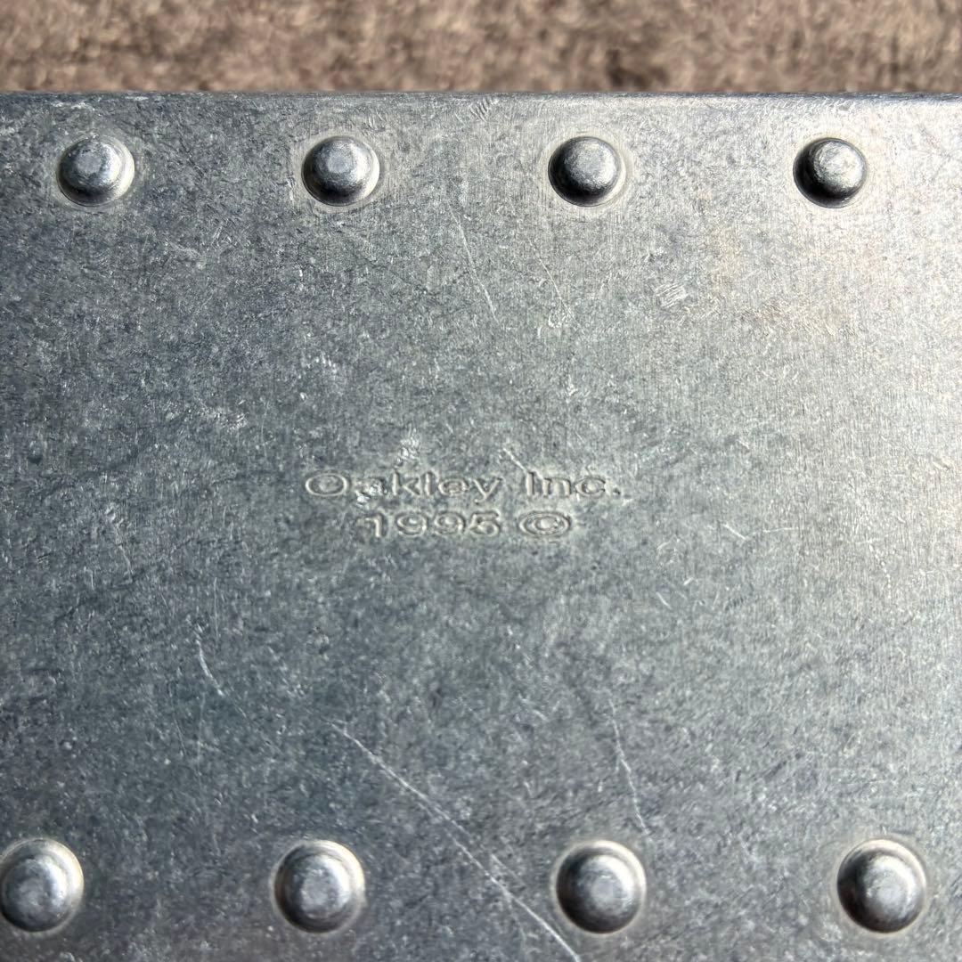 OAKLEY オークリー アルミニウム メタルケース オークレー