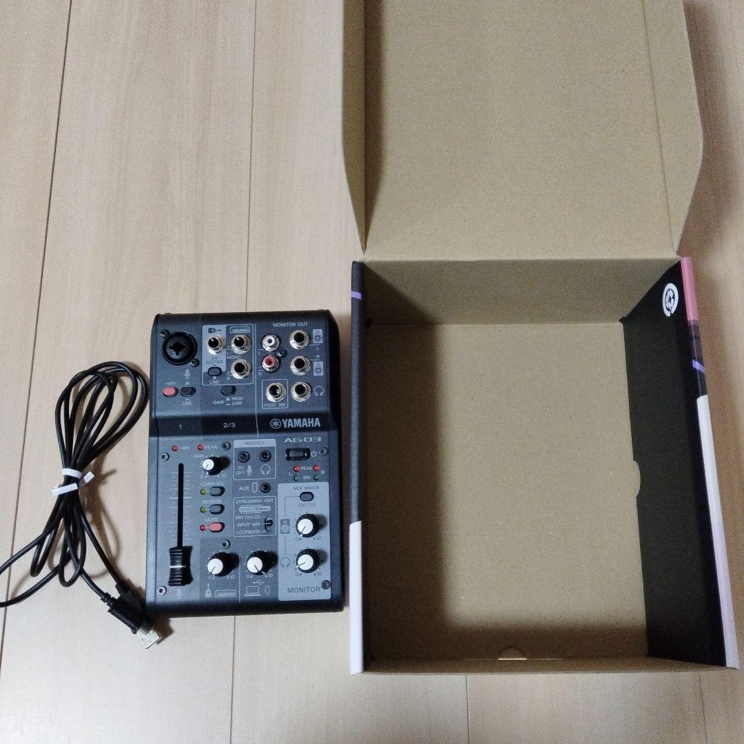 DTM・DAW YAMAHA AG03 MK2