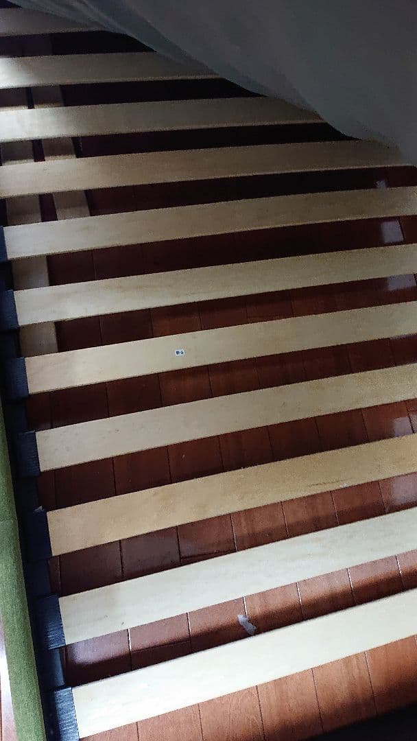 マットレス付き、シングルベッド