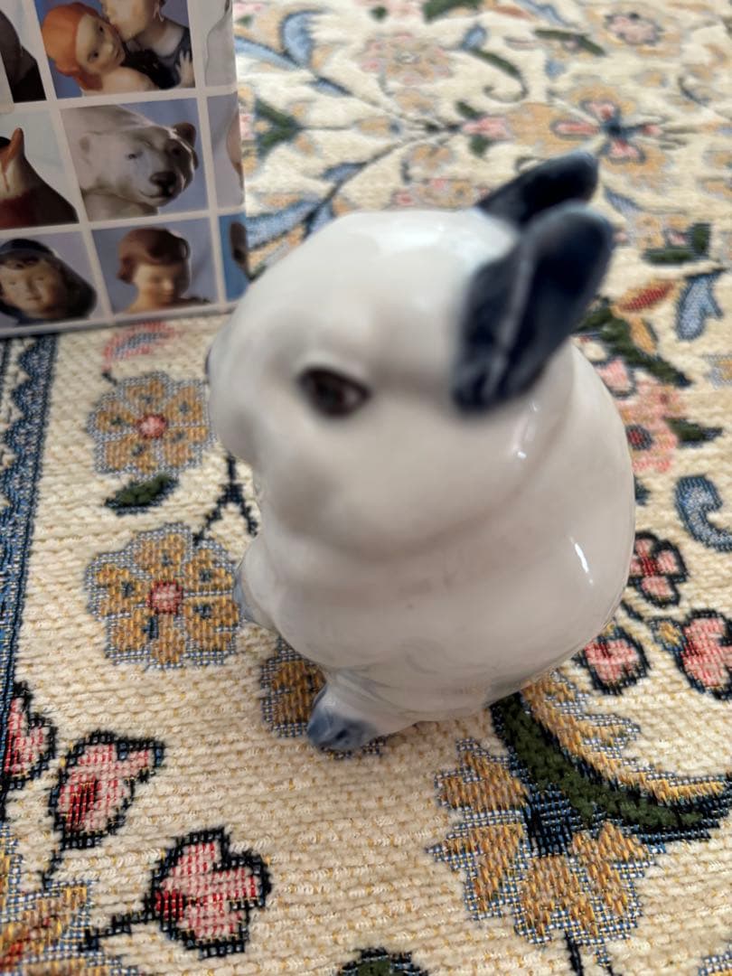 ロイヤルコペンハーゲン　ウサギの陶磁器置物